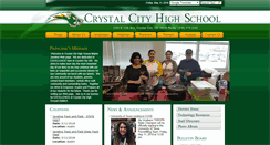 Desktop Screenshot of cchs.crystalcityisd.org