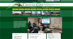 Desktop Screenshot of crystalcityisd.org